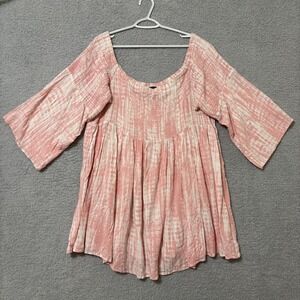 Comfort Stretch Smocked Mini Dress Plus Size Casual Off Shoulder Torrid Size 5